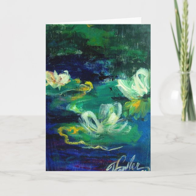 Carte de voeux vierge de MonetMyWay (Devant)