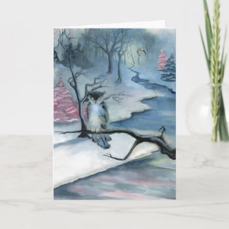 Carte de voeux vierge de Winterwood