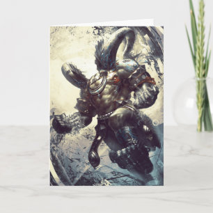 Carte de voeux vierge de Xing Tain