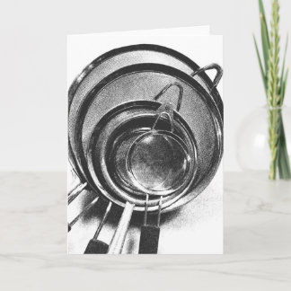 Carte de vœux vierge Nested Strainers
