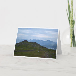 Carte de voeux vierge Norvège