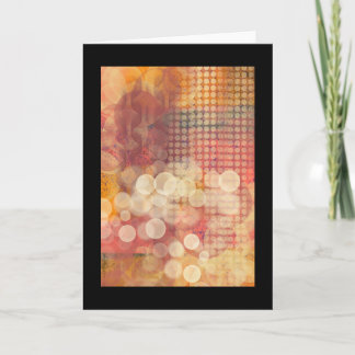 Carte de voeux vierge Vibes vintages