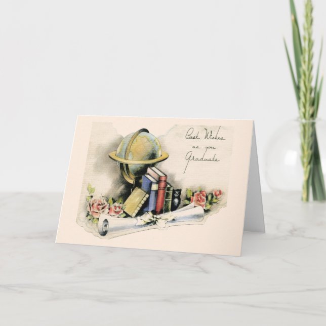Carte de voeux vintage (Devant)