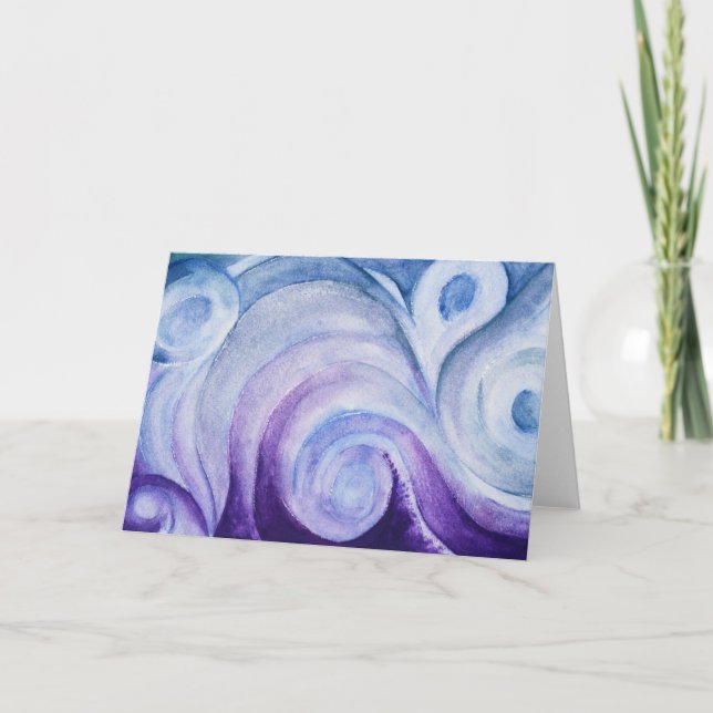 Carte de voeux vivante des eaux (Devant)