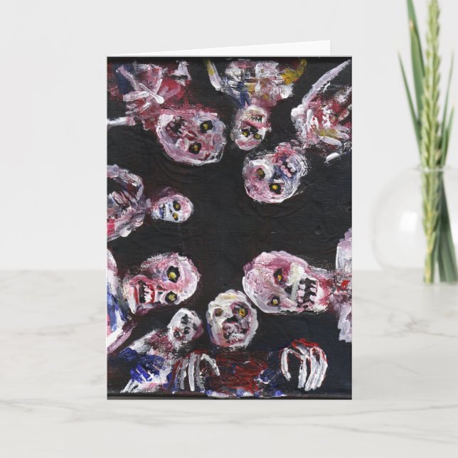 Carte de voeux "Wake Up Dead" par jack larson (Devant)