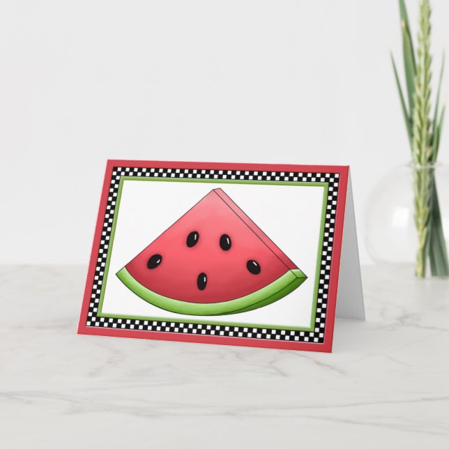 Carte de voeux Watermelon (Devant)