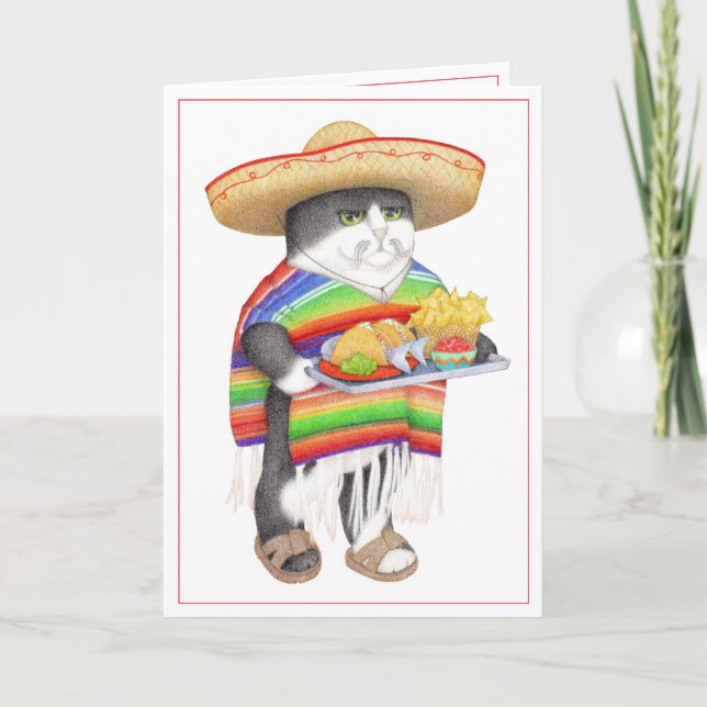 CARTE DE VŒUX WENDELITO Merci beaucoup (Devant)