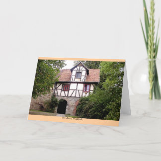 Carte de voeux : Wethen / Waldeck