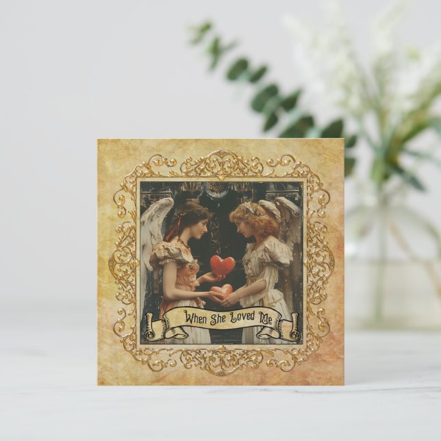 Carte de vœux When She Loved Me (Debout devant)