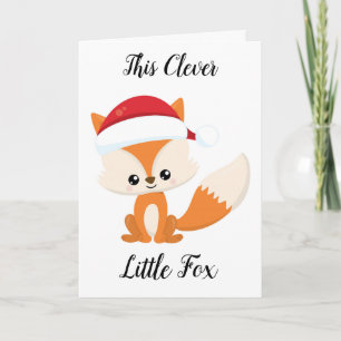 Carte de voeux Whimsical Fox