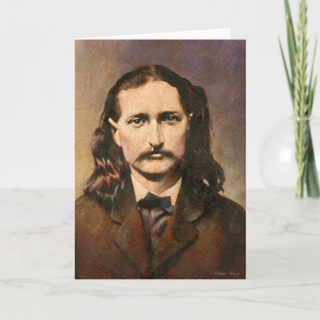 Carte de voeux Wild Bill Hickok (Devant)
