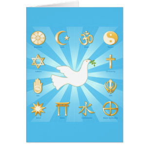 Carte de voeux World of Peace