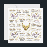 Carte de vœux Yahweh<br><div class="desc">Carte de vœux pour cette personne spéciale que vous souhaitez inviter à votre célébration religieuse spéciale.</div>