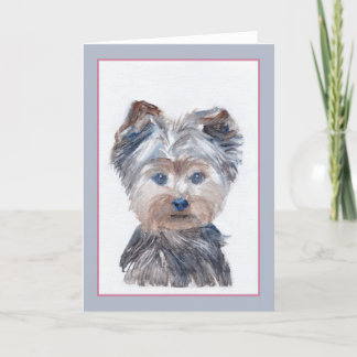 Carte de voeux Yorkipoo