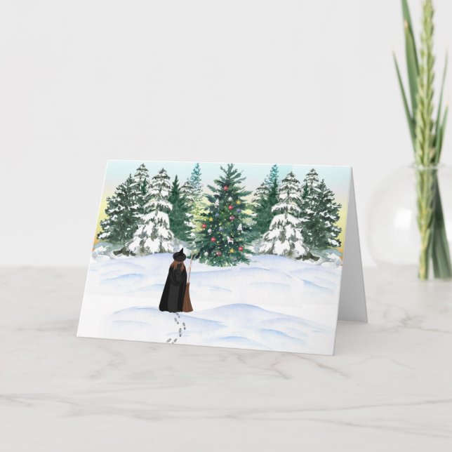 Carte de voeux Yule Magick (Devant)
