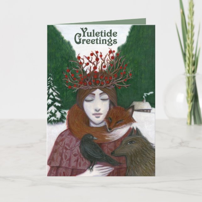 Carte de voeux Yuletide (Devant)