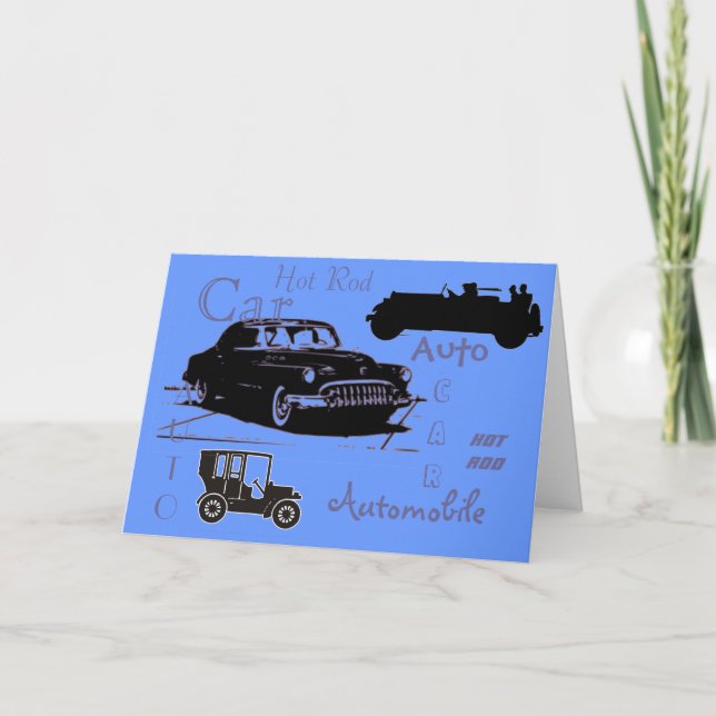Carte de voiture (Devant)