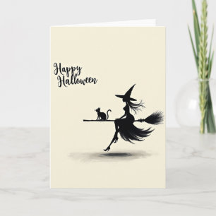 Carte de vol joyeux Halloween