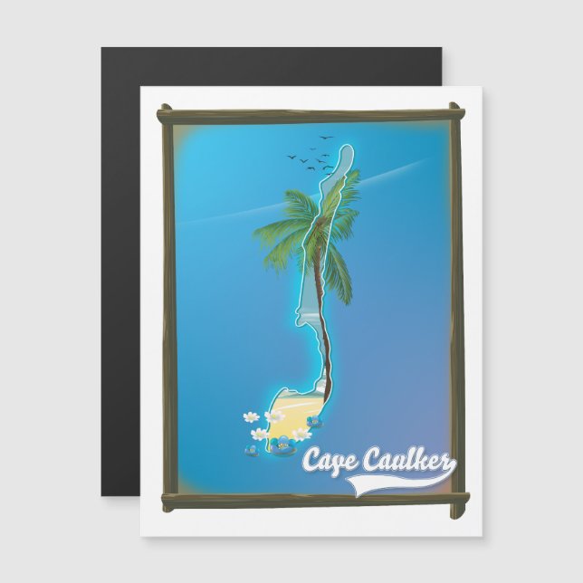 carte de voyage de Cape Caulker (Devant / Derrière)