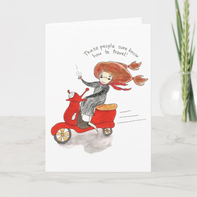 Carte de voyage de fève (Devant)