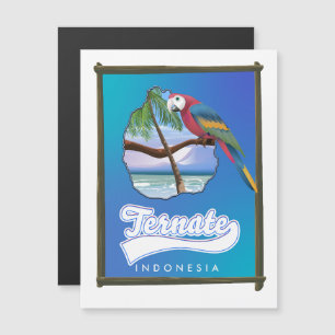 Carte de voyage de l'île de Nias Indonésie