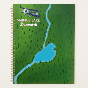 Carte de voyage de Sminge Lake Danemark