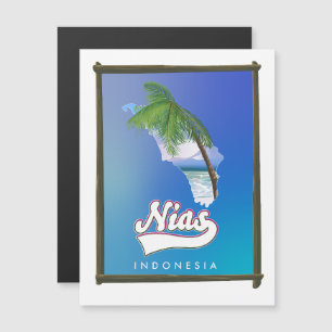 Carte de voyage de Sumba Island Indonésie