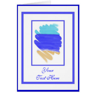 Carte de vue plage