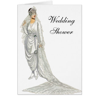 Carte de wedding shower