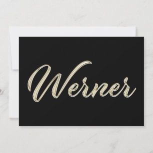 Carte de Werner White Gold