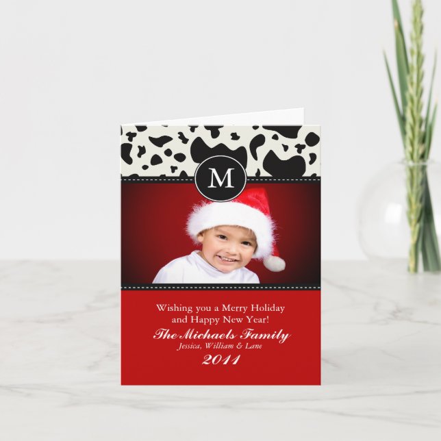 Carte de Western Monogram (Devant)