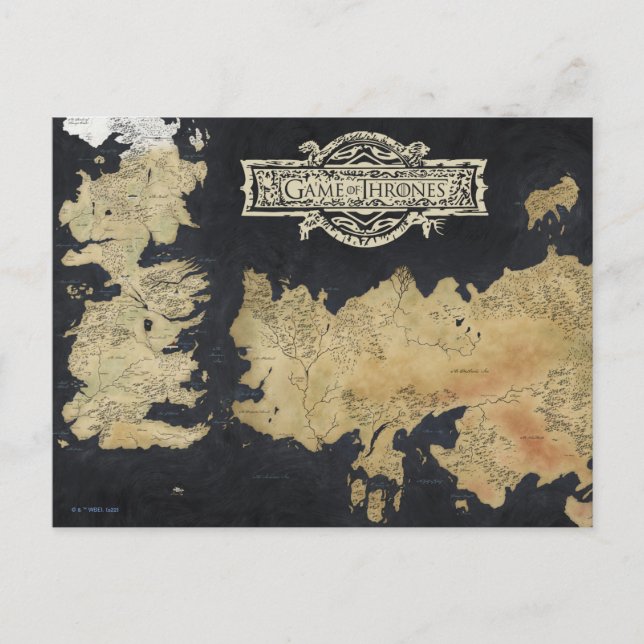 Carte de Westeros (Devant)