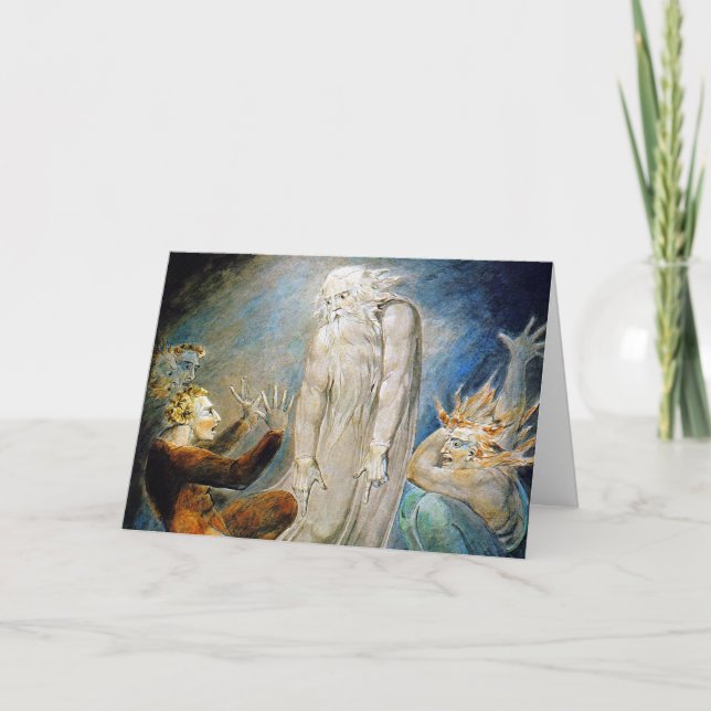 Carte de William Blake : Le rêve mystérieux de (Devant)