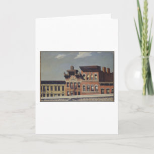 Carte De Williamsburg Bridge - Edward Hopper