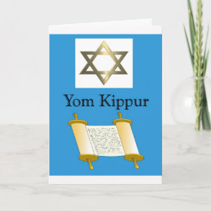 Carte de Yom Kippour