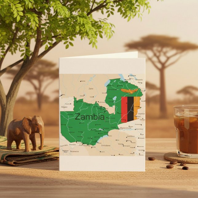 Carte de Zambie (Créateur téléchargé)