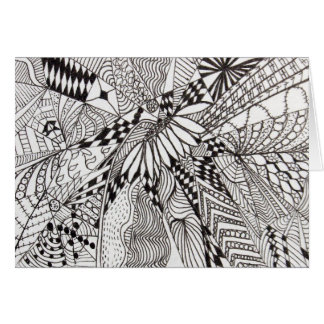 Carte de zen de marguerite