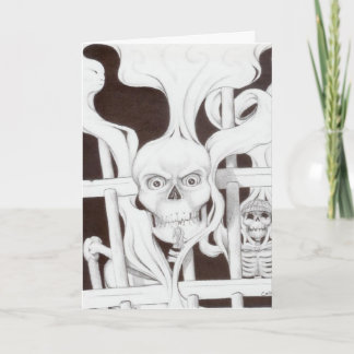 Carte deathbars pour Halloween