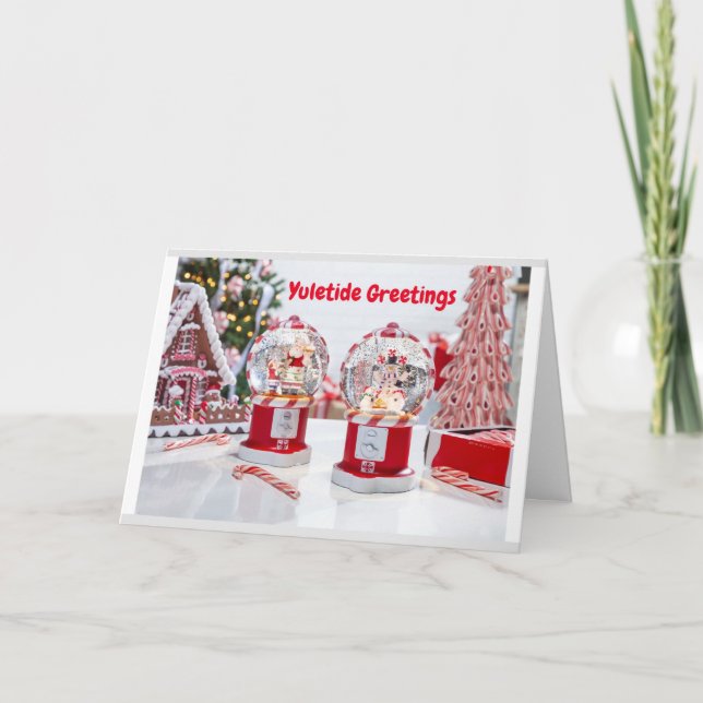 Carte **Déballez un Noël joyeux** (Devant)