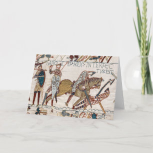 Carte Décès du roi Harold (Tapisserie de Bayeux)