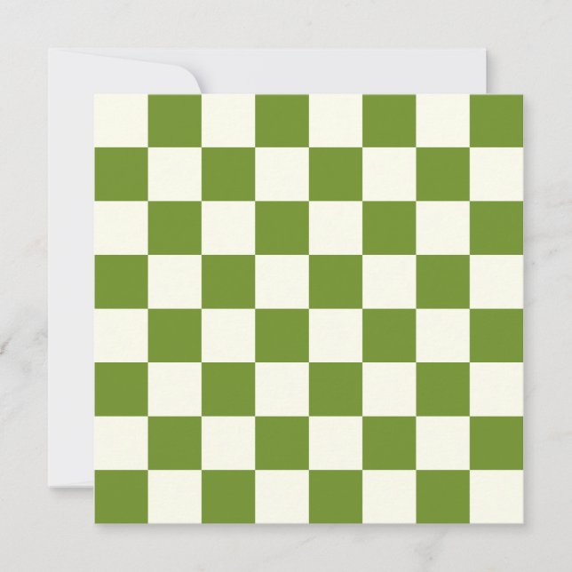 Carte d'échecs couleur personnalisée (Devant)