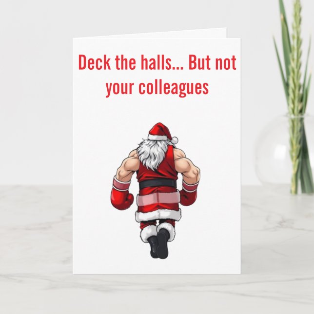 Carte Deck The halls (Devant)