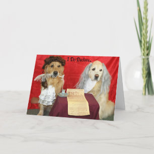 Carte Déclaration d'anniversaire d'or