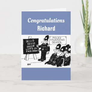 Carte d'école de police