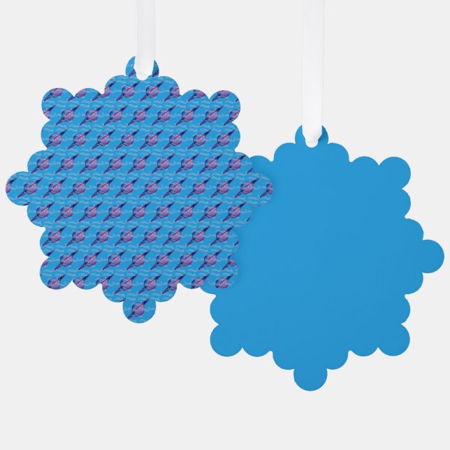 Carte Décorative Aquarius (Recto/Verso)