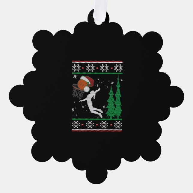 Carte Décorative Basket-ball (Recto)