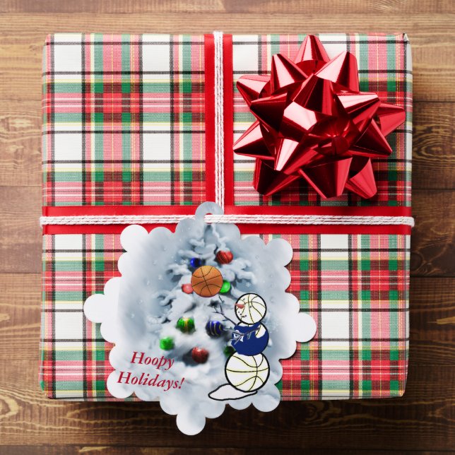 Carte Décorative Basket-ball Snowman Noël (Insitu (Cadeau))
