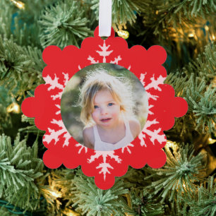 Carte Décorative Cadeau de photo pour enfants Joli flocon de neige