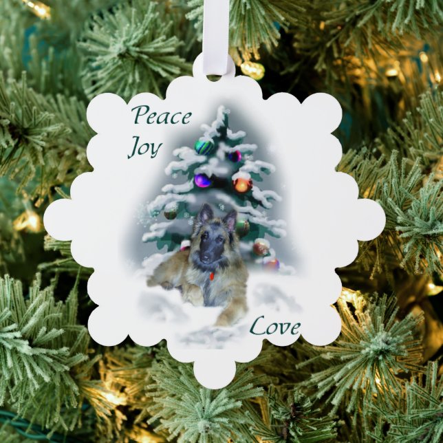Carte Décorative Cadeaux de Noël Tervuren belge (Insitu (Arbre))