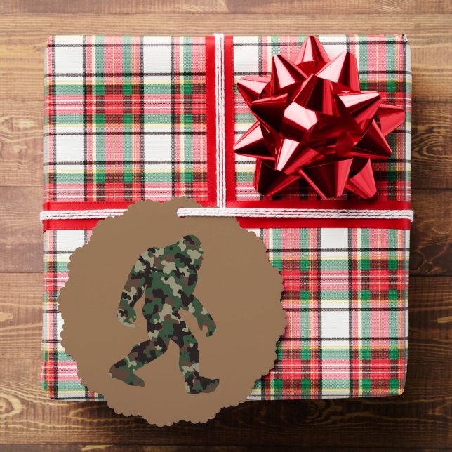 Carte Décorative Camo Bigfoot Sasquatch (Insitu (Cadeau))